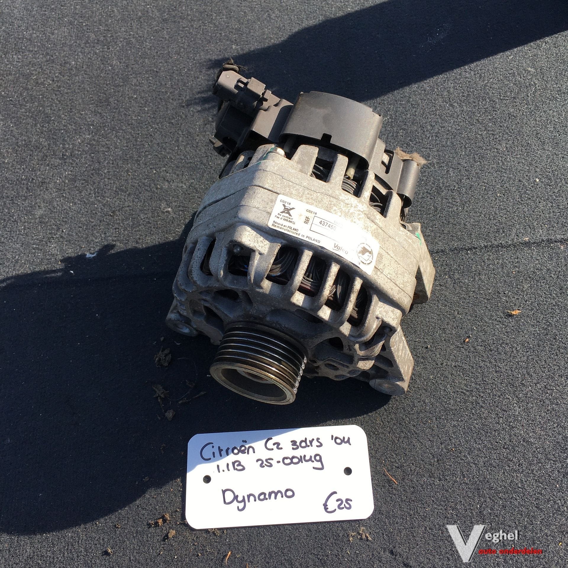 Citroen C2 3drs 1.1 Benzine 2004 2500149 Dynamo, -, Utilisé, -, -