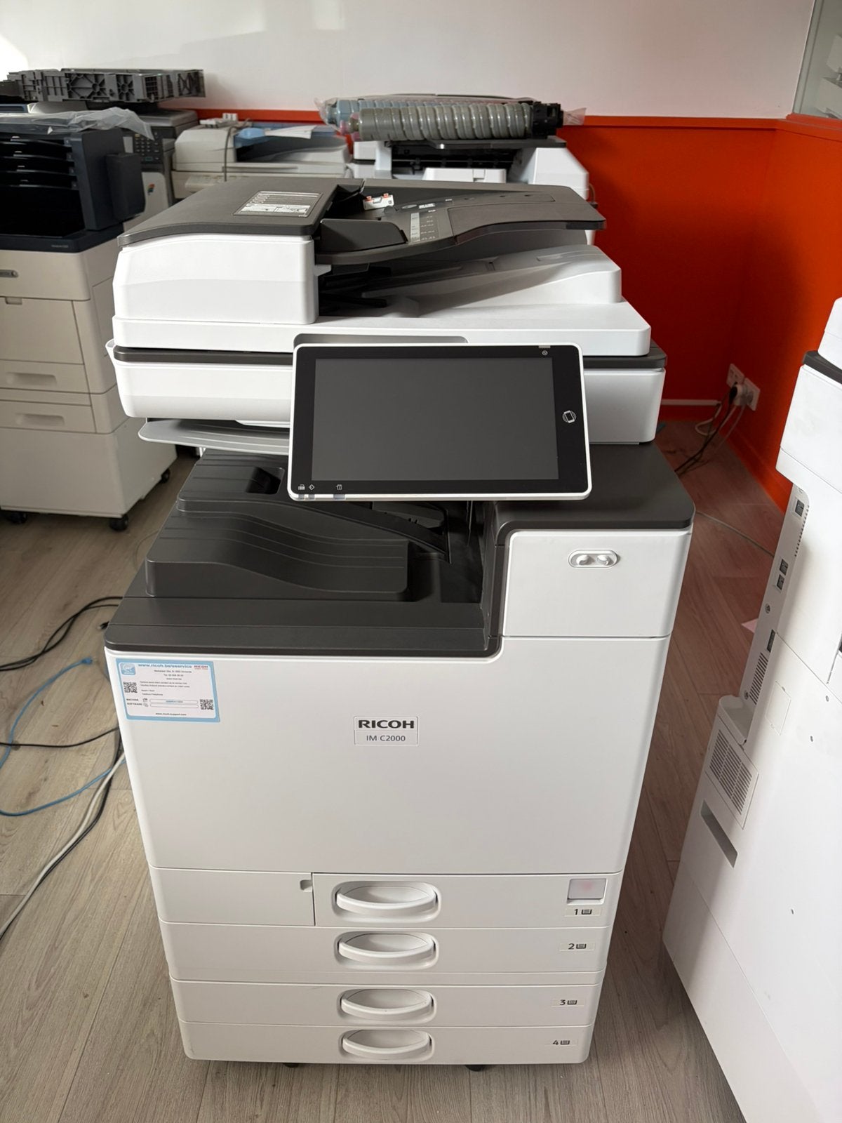 Ricoh IMC 2000 TOPSTAAT, Computers en Software, Ophalen, Zo goed als nieuw, Kopieermachine, Mailen