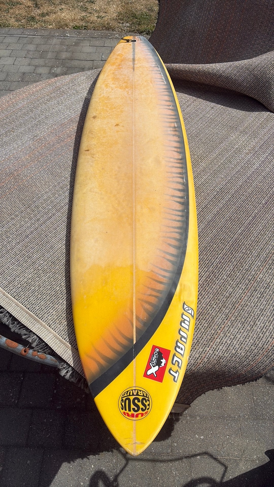 Surfplank Impact, Ophalen, Gebruikt, Shortboard, Met vinnen
