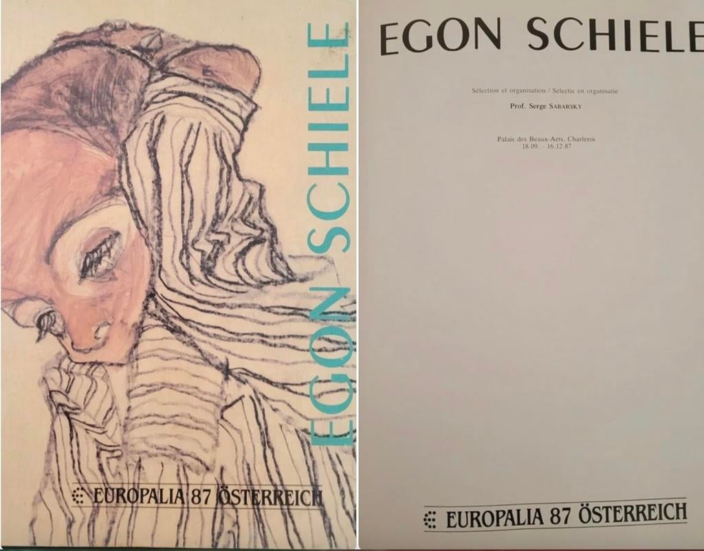 Egon Schiele Europalia-catalogus uit 1987., Boeken, Verzenden