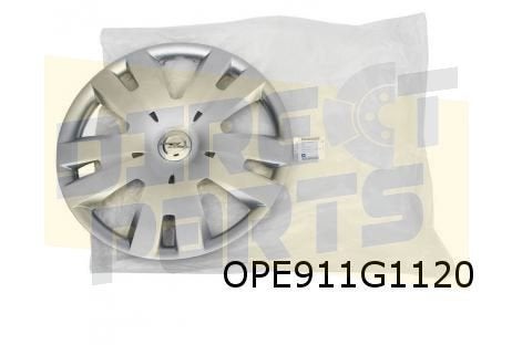 Opel Mokka (X) (8/12-9/19) wieldeksel 16" Origineel! 9528667, Neuf, -, -, -