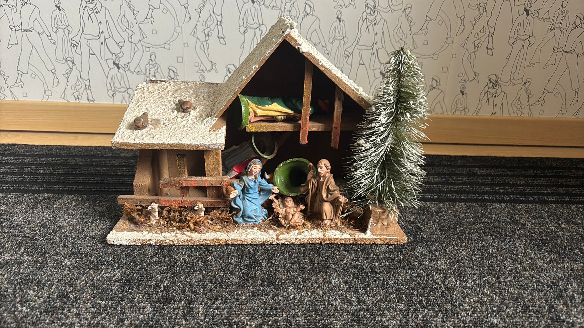 Kerststal, Ophalen