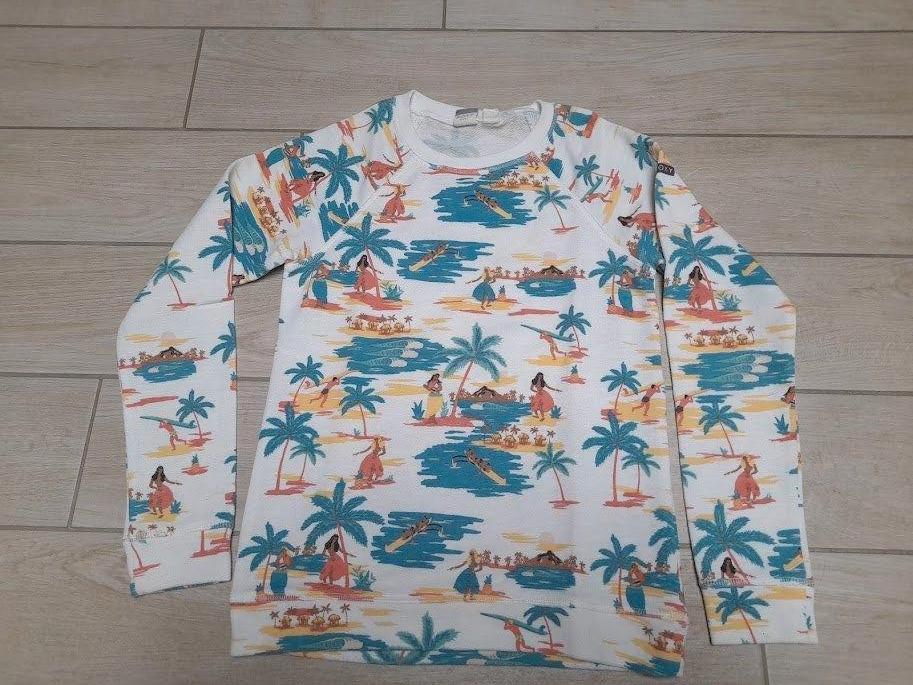 Roxy Girl sweater – maat 14 jaar – zomerse print, Roxy Girl, Gebruikt, Meisje, Trui of Vest