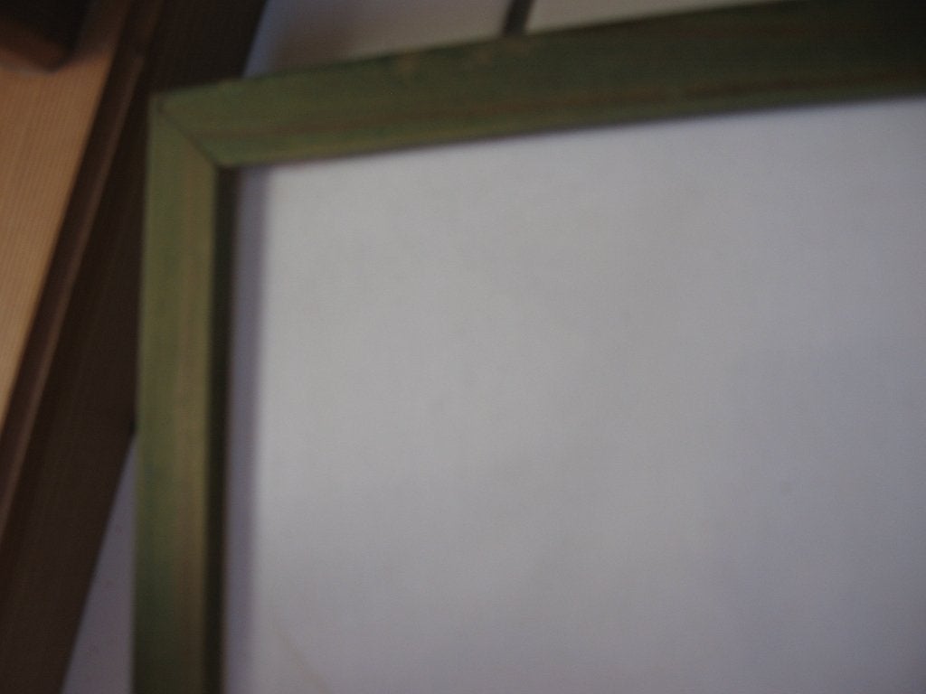 Wit magneetbord met azuurgroene contouren., Ophalen of Verzenden, Nieuw