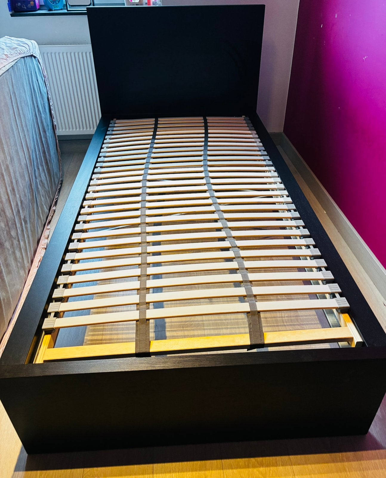 1 persoonsbed te koop, Ophalen, Zo goed als nieuw
