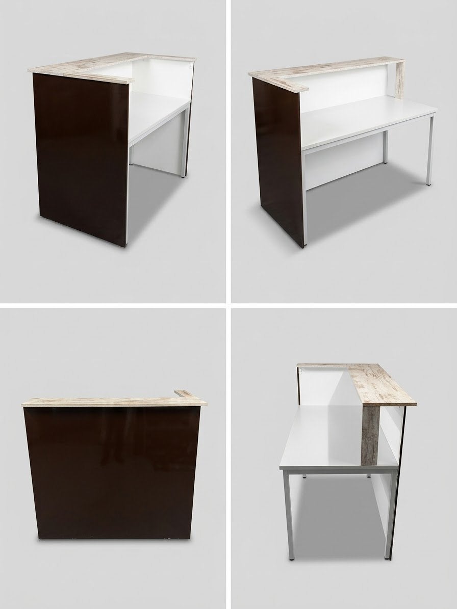 Comptoir/bureau en très bon état, Trois personnes, 100 à 150 cm, Comme neuf, 100 à 150 cm