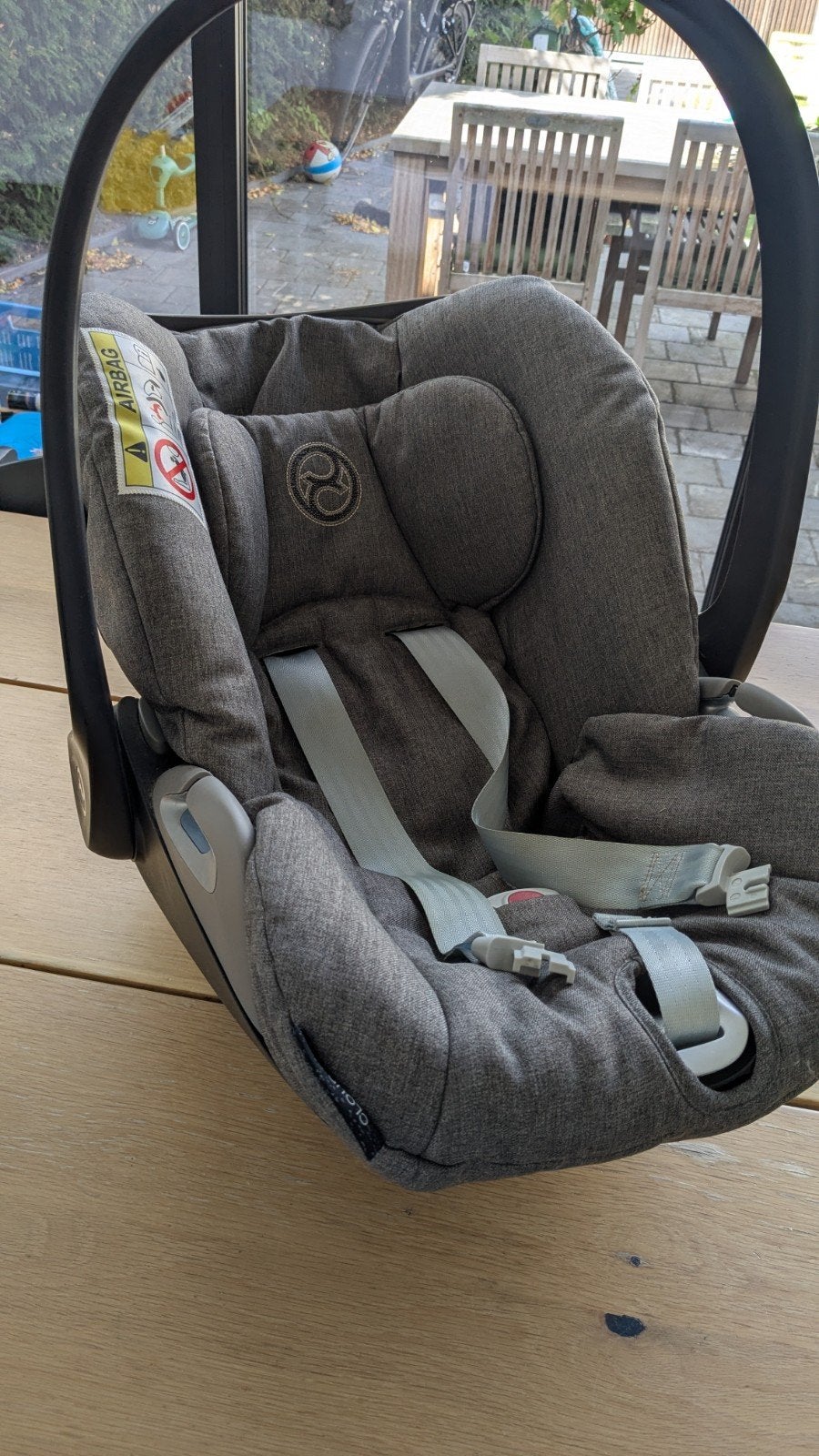 Cybex Cloud T I-size, Kinderen en Baby's, Ophalen, Zo goed als nieuw, Overige merken, Autogordel of Isofix