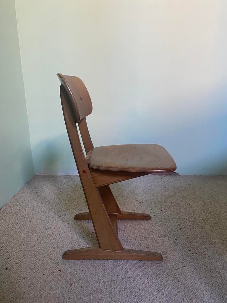 Vintage kinder bureaustoeltje, Huis en Inrichting, Bureaus, Ophalen, Gebruikt