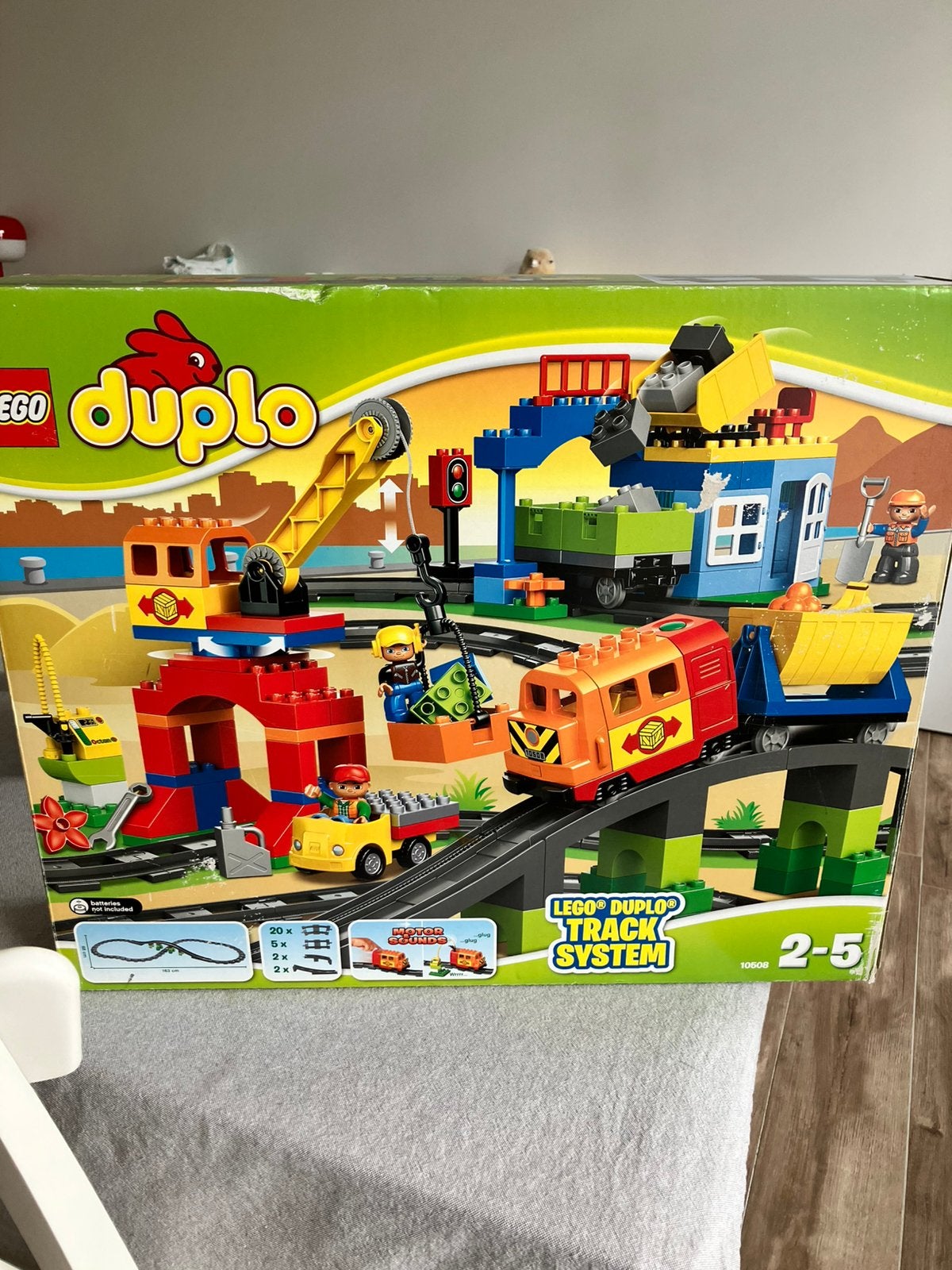 Lego Duplo treinset 10508, Kinderen en Baby's, Ophalen, City, Compleet, Zo goed als nieuw
