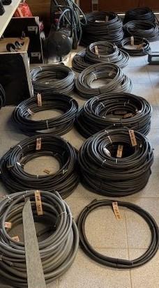Wegens stopzetting activiteiten : diverse kabelresten, Doe-het-zelf en Bouw, Elektriciteit en Kabels, Ophalen, Zo goed als nieuw