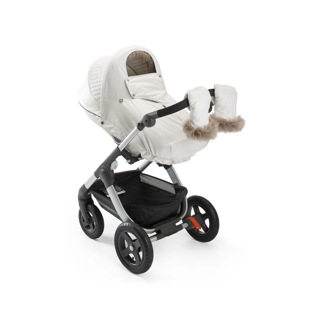 Stokke Pearl White winterkit accessory Trailz Xplory Crusi, Enlèvement, Comme neuf