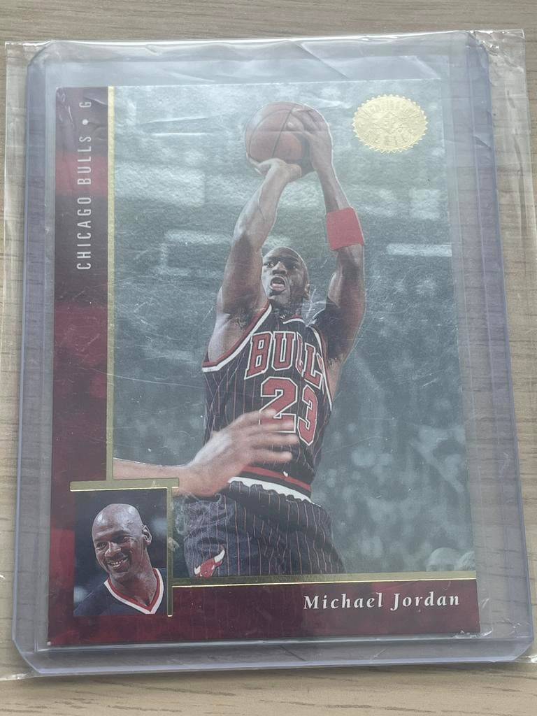 1995-96 Michael Jordan SP Championship, Ophalen of Verzenden, Zo goed als nieuw, Plaatje