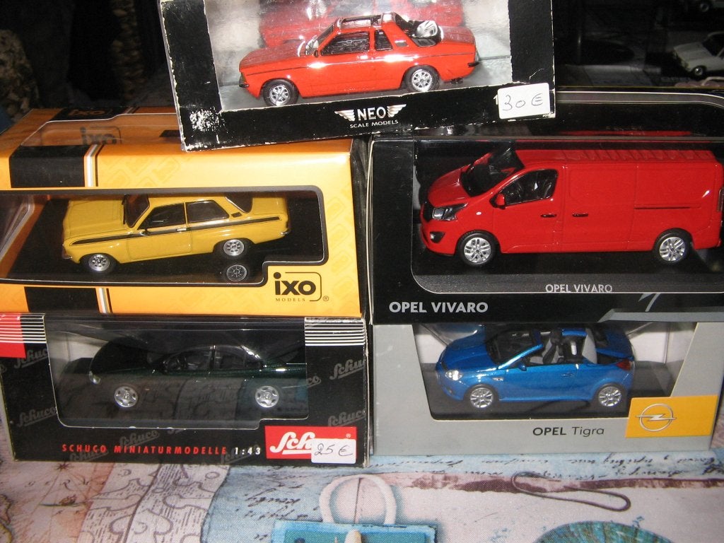 lot van 20 opel modellen op 1/43, Ophalen of Verzenden, Nieuw, Auto, Overige merken