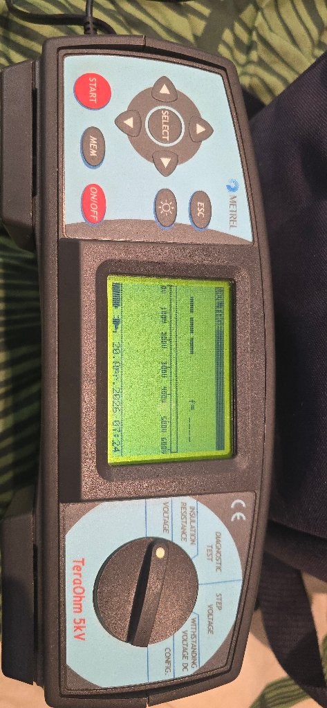 Metrel TeraOhm 5kV, Doe-het-zelf en Bouw, Ophalen of Verzenden, Gebruikt
