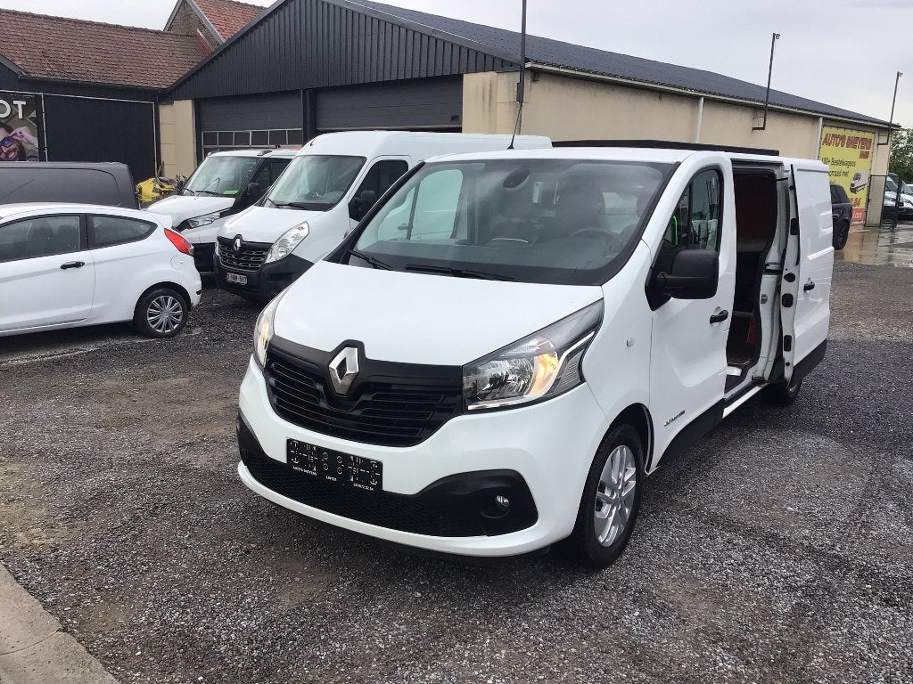 renault trafic l2 145pk 2018 97000km full/option 11950e ex, Auto's, Voorwielaandrijving, Parkeersensor, 4 cilinders, Wit