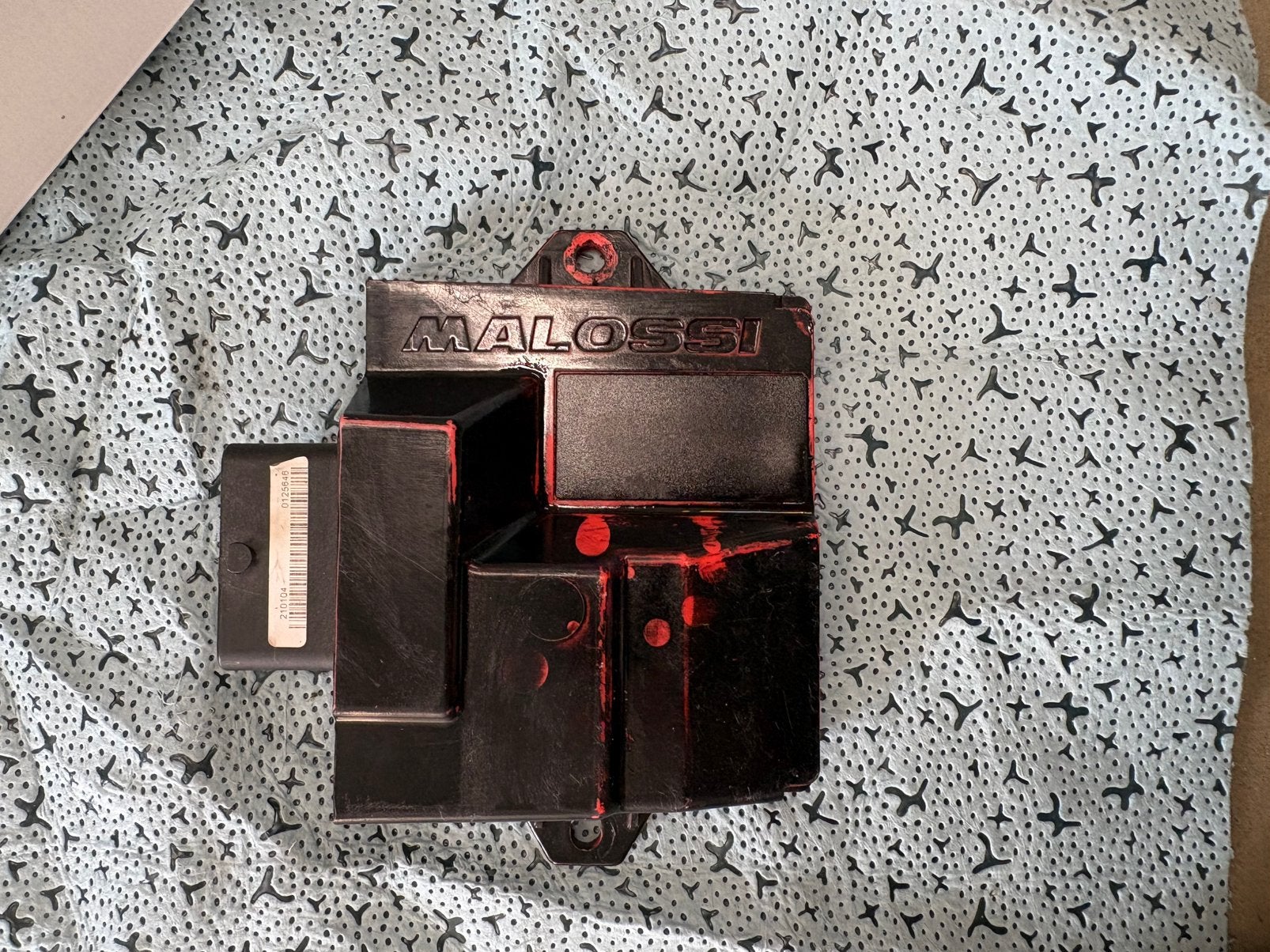 Malossi ecu zip euro5 zwart gespoten, Ophalen of Verzenden, Nieuw