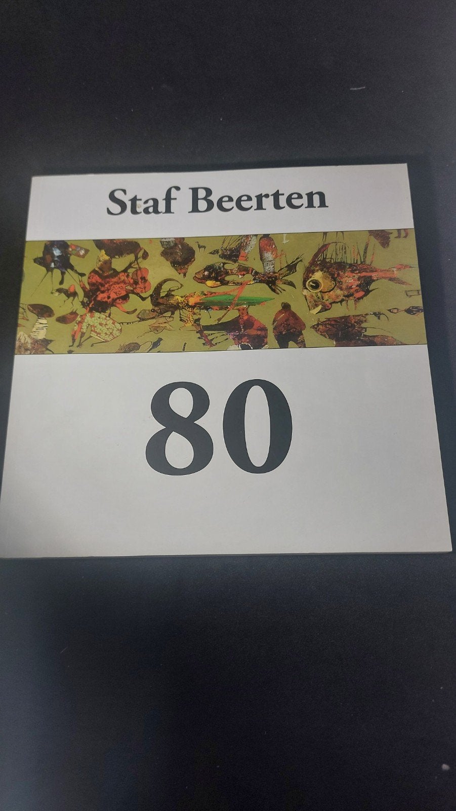 Prachtig Kunstboek: "Staf Beerten 80" – Handgesigneerd, Livres, Art & Culture | Arts plastiques, Enlèvement ou Envoi
