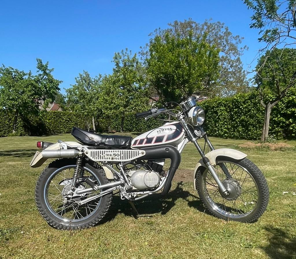 Yamaha ty 50, Fietsen en Brommers, Brommers | Oldtimers, Ophalen, Yamaha, 49 cc, Klasse B (45 km/u)