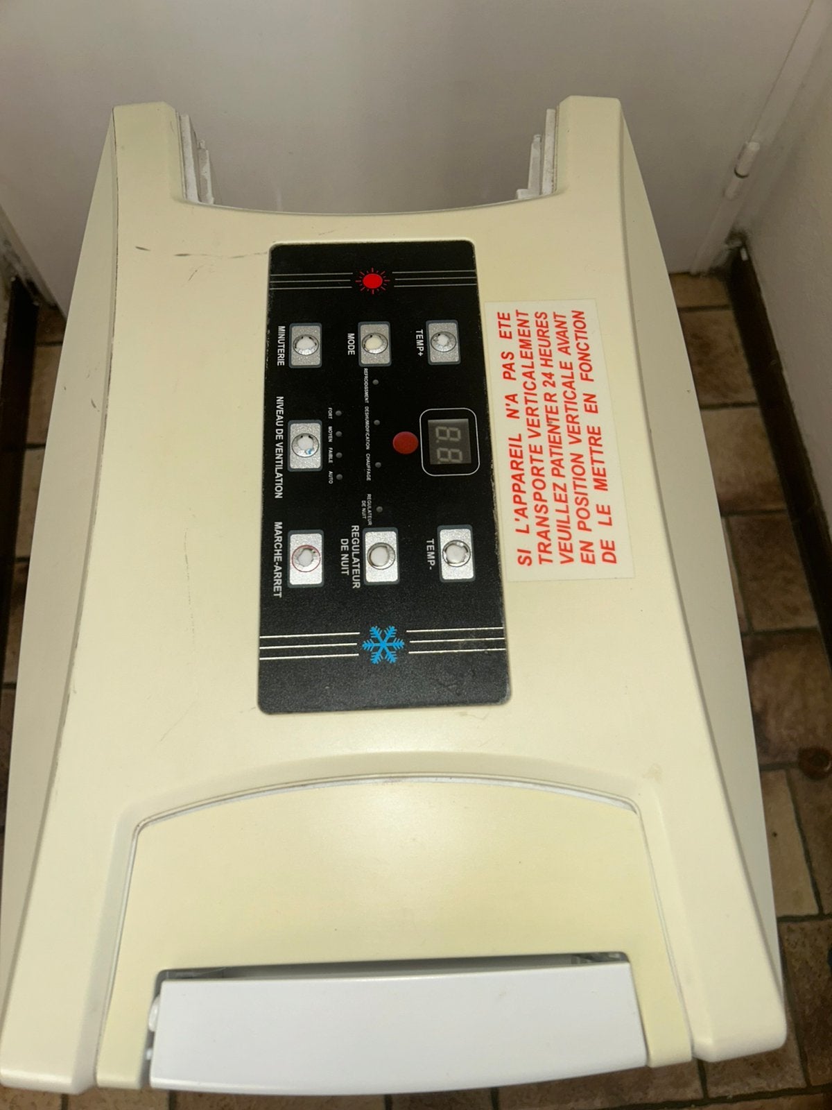 Airco mobile, Electroménager, Refroidissement et Déshumidification, Enlèvement, Utilisé, Climatiseur mobile