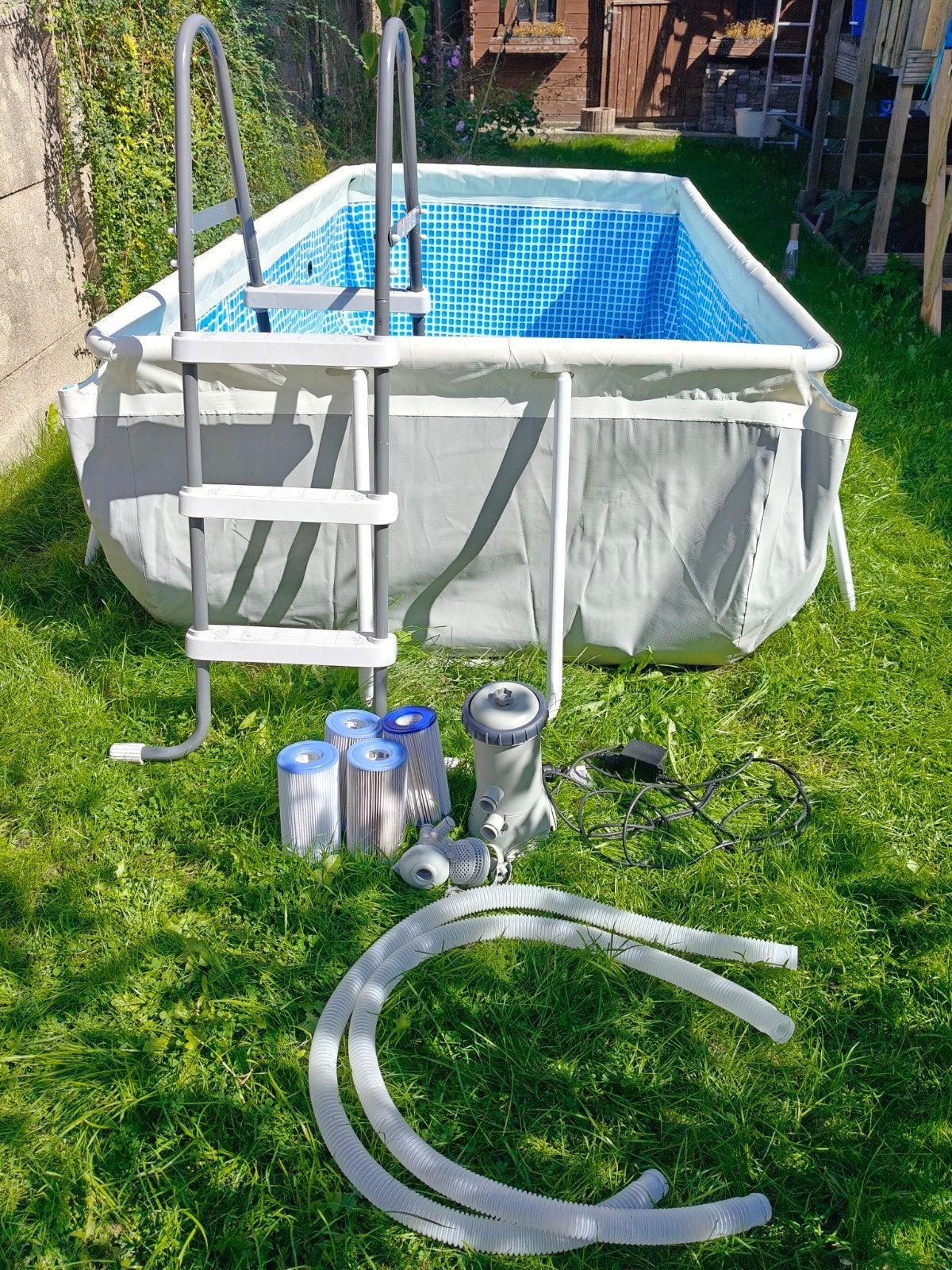 Intex zwembad 300*175*80, Jardin & Terrasse, Piscines, Enlèvement