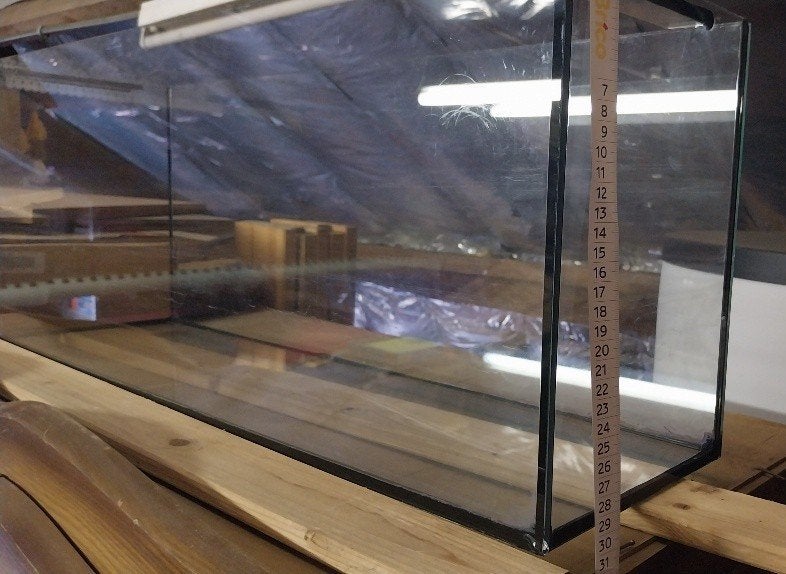 aquarium 75 op 20cm,  h30cm, Dieren en Toebehoren, Vissen | Aquaria en Toebehoren, Ophalen, Zo goed als nieuw, Leeg aquarium