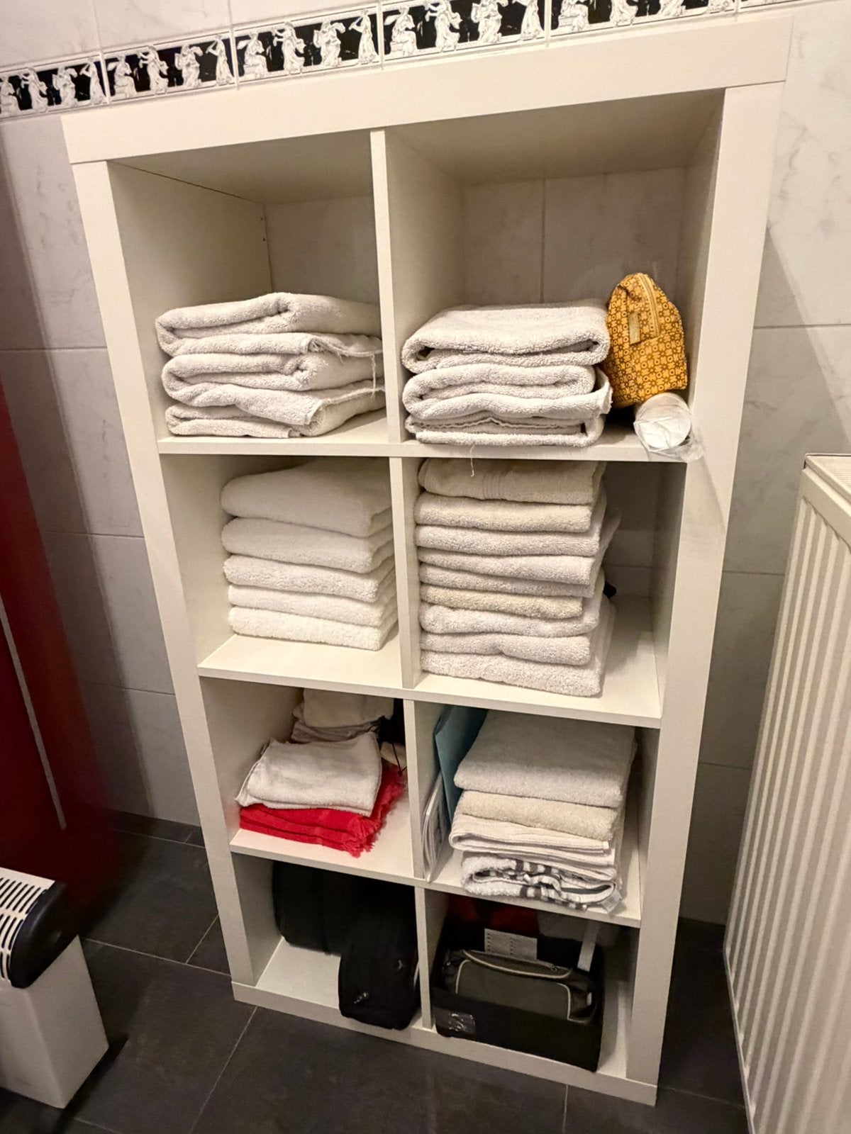 Kallax witte ikea boekenkast (2 stuks), Ophalen, Gebruikt