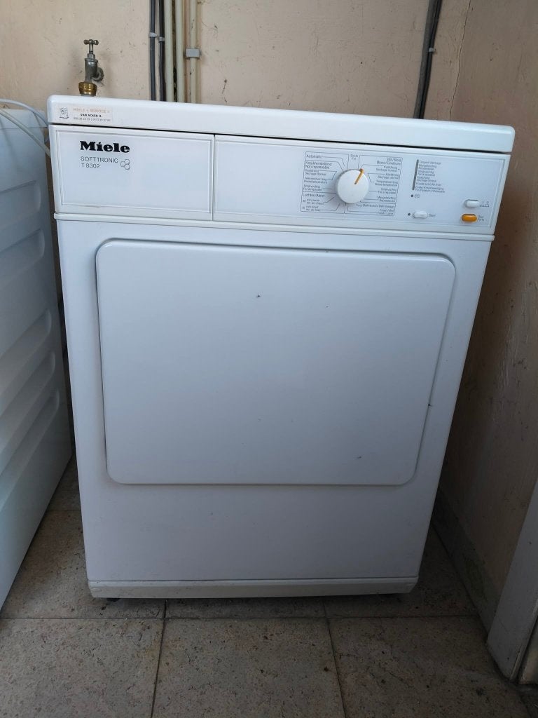 Miele droogkast softtronic t8302, 4 à 6 kg, Chargeur frontal, Enlèvement, Utilisé