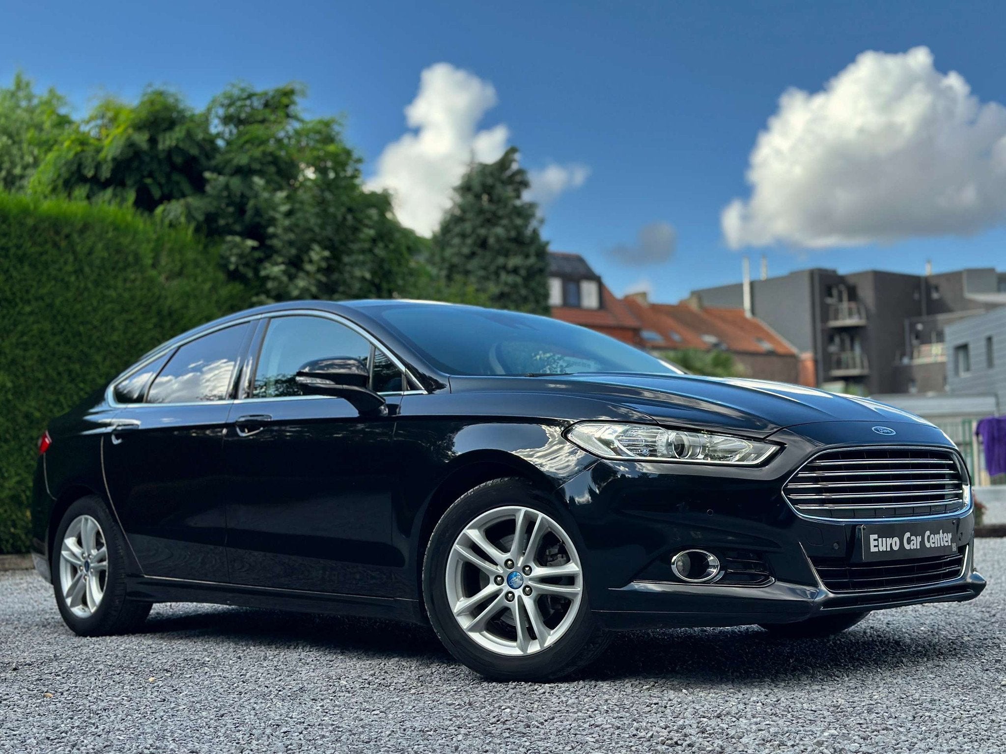 Ford Mondeo Mondeo 1.5 EcoBoost Business Edition (bj 2015), Auto's, 4 cilinders, Mondeo, Zwart, Leder