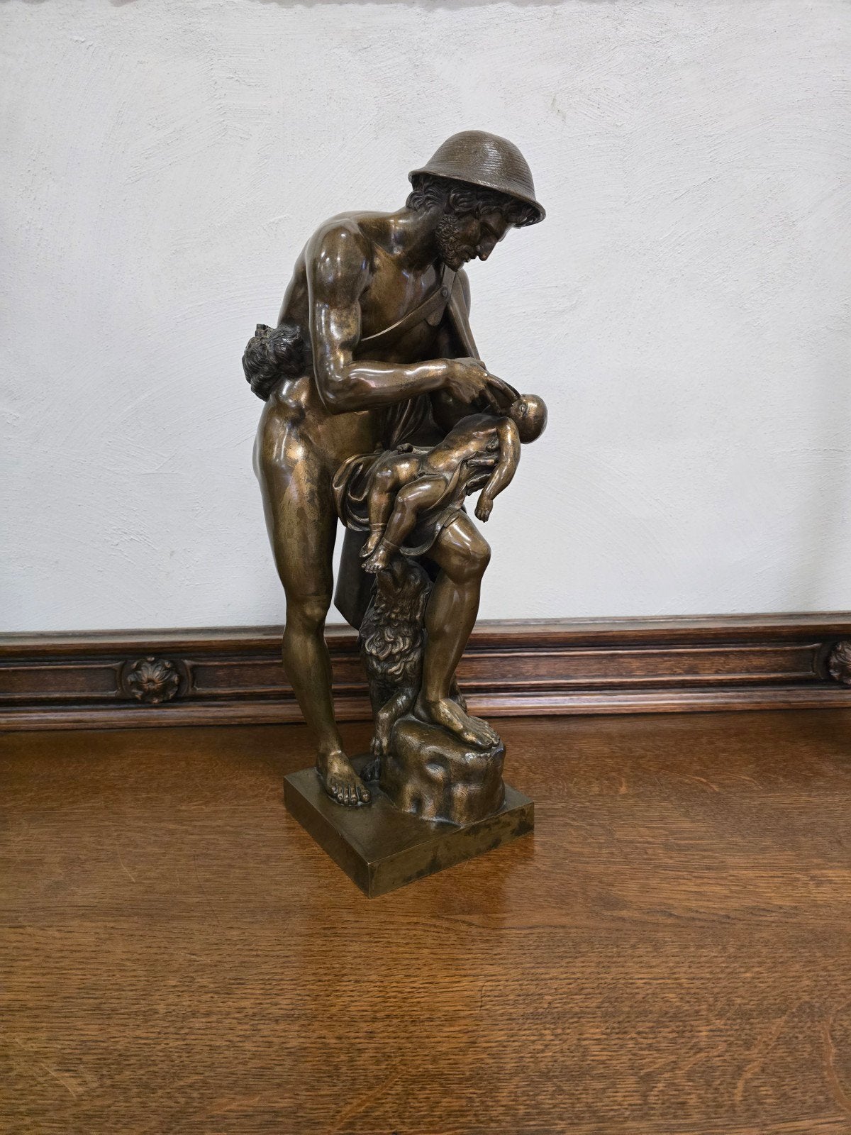 bronze antique (1799) a.Denise Chaudet, Enlèvement, Bronze