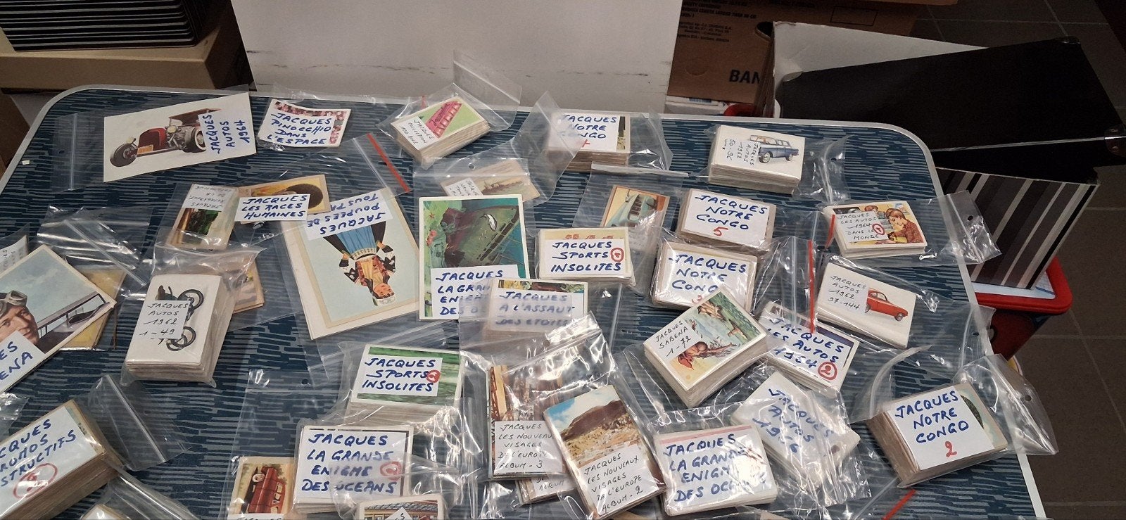 Jacques chocolade oude afbeeldingen, Boeken, Ophalen of Verzenden