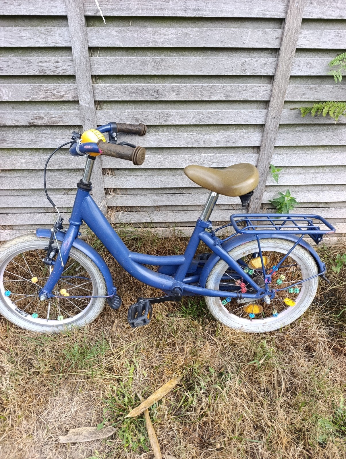kinderfiets, Ophalen