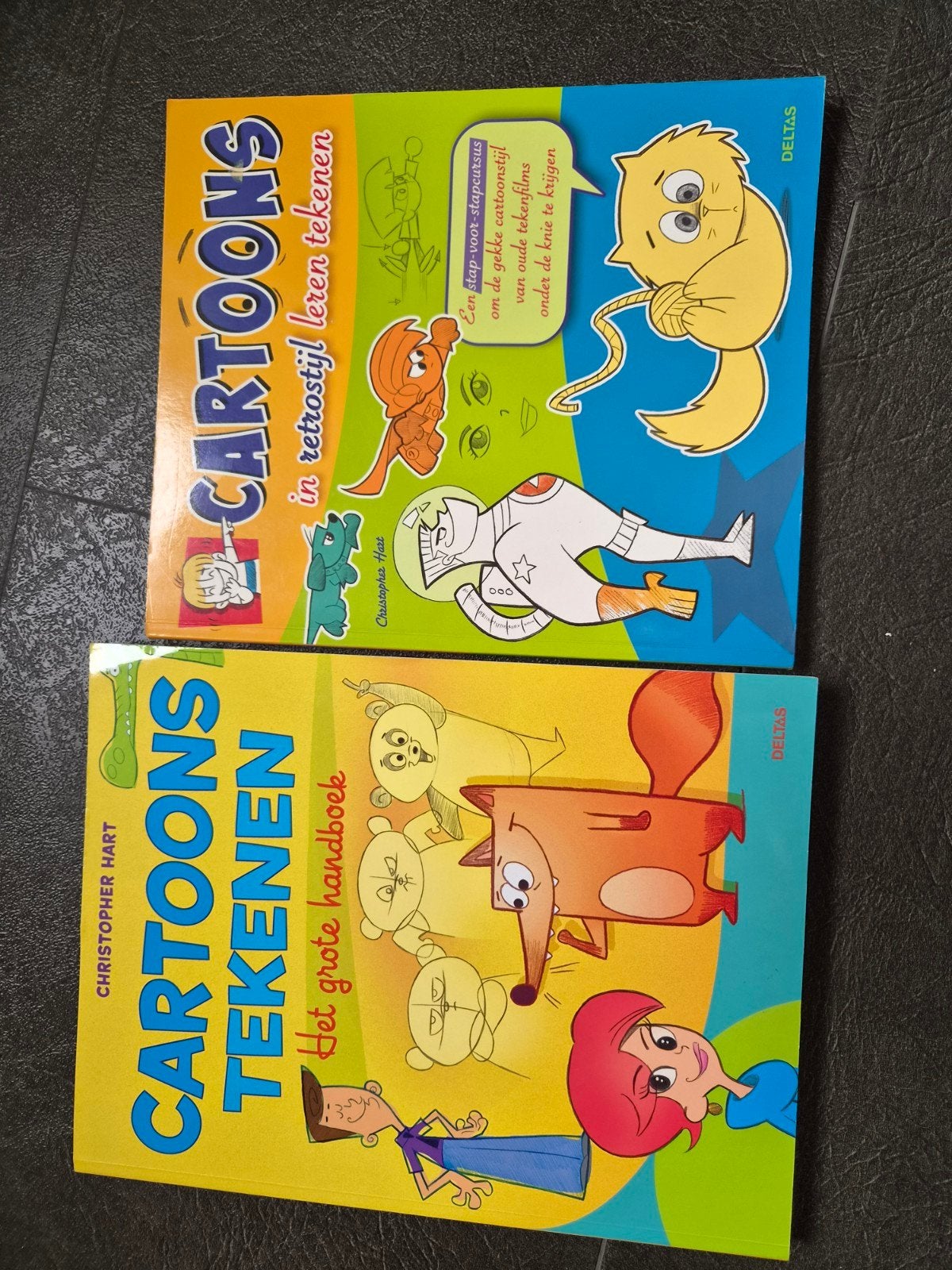 Cartoons leren tekenen, leuk!, Ophalen, Zo goed als nieuw