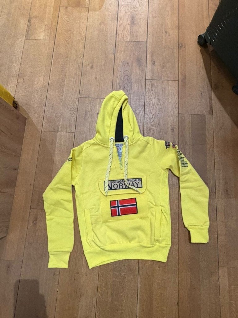 Gymclass sweat Geo Norway femme jaune, Kleding | Dames, Geel, Geographical Norway, Nieuw, Ophalen of Verzenden