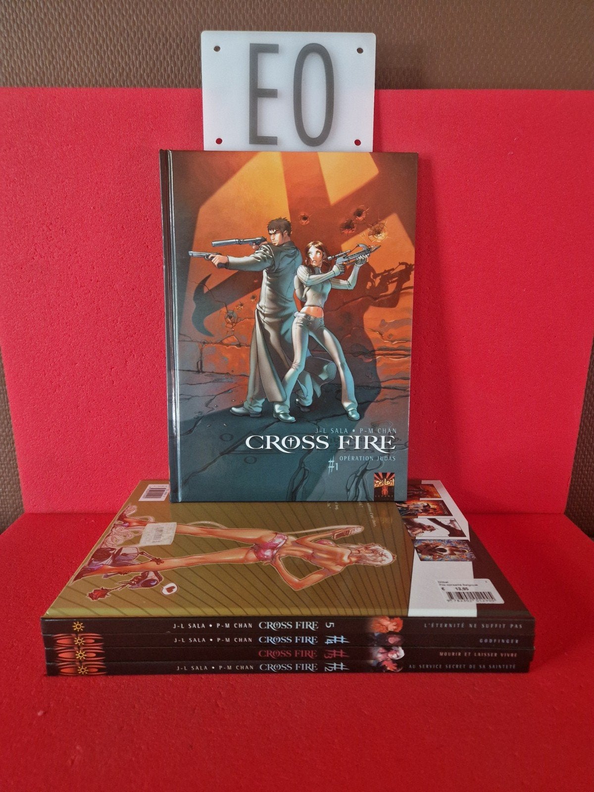 lot de 5 bd cross fire 1 à 5,EO, Enlèvement ou Envoi