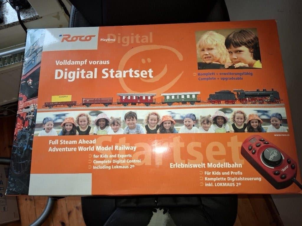 Digitale Roco H0 treinset met uitbreiding, Ophalen, Treinset, Gelijkstroom, Zo goed als nieuw
