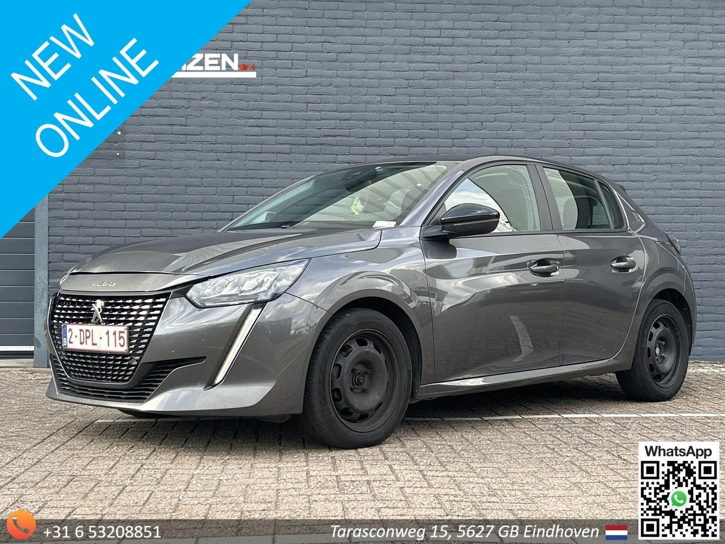 Peugeot 208 1.5 BlueHDi 100 MAN6 S&S Like | € 6.800,- NETTO!, Autos, Peugeot, Argent ou Gris, Achat, Entreprise, Boîte manuelle