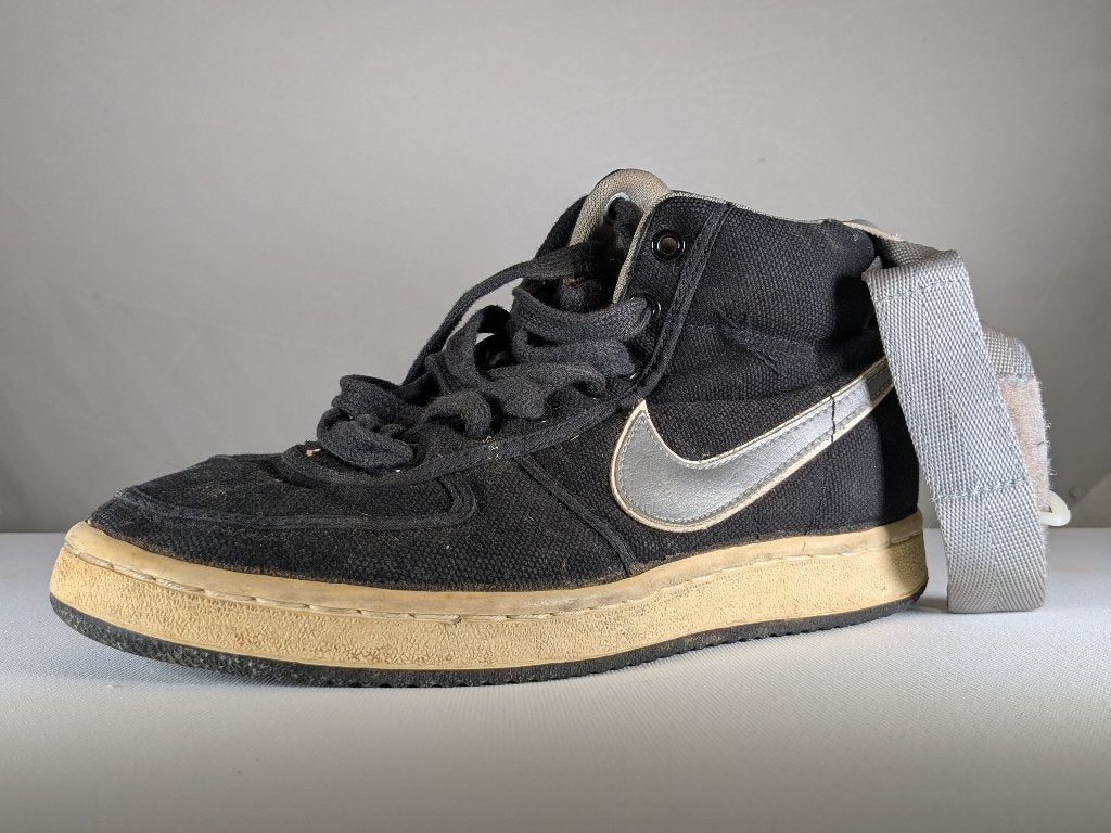 Nike Vandal High Black Canvas 1985 Dames - 5 US/Maat 37,5, Ophalen of Verzenden, Gebruikt, Schoenen