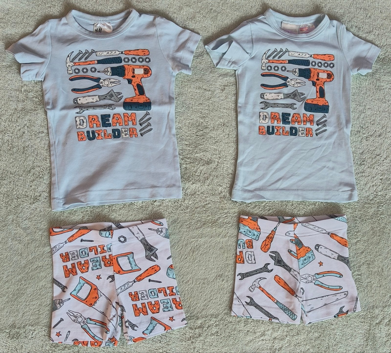 maat 92 ok pyjama h&m hamer schroeven, Enfants & Bébés, Enlèvement ou Envoi, Comme neuf, Vêtements