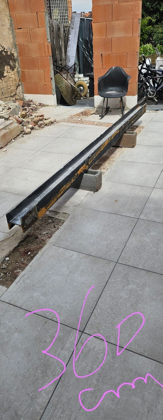 Poutrelle heb, Doe-het-zelf en Bouw, Metalen