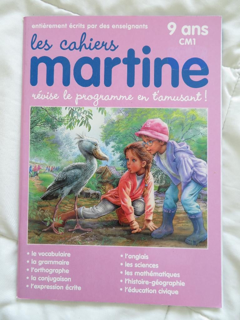 Nieuw oefenboek Les notebooks de Martine 9 ans, Ophalen of Verzenden, Nieuw