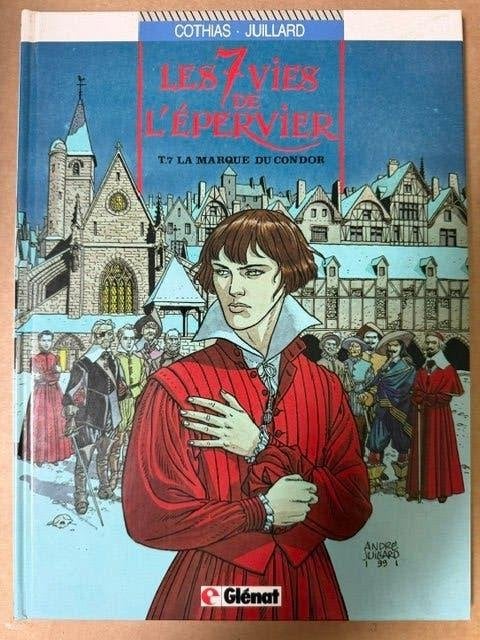 Les 7 vies de l'epervier tome 7 EO, Cothias -juillard, Enlèvement ou Envoi, Une BD, Comme neuf