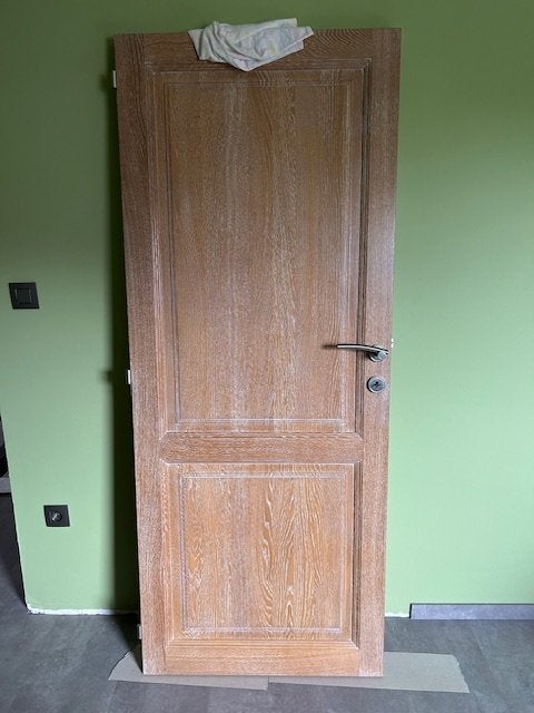 MASSIEVE EIKEN DEUREN, Ophalen, Minder dan 80 cm, Binnendeur, Minder dan 200 cm