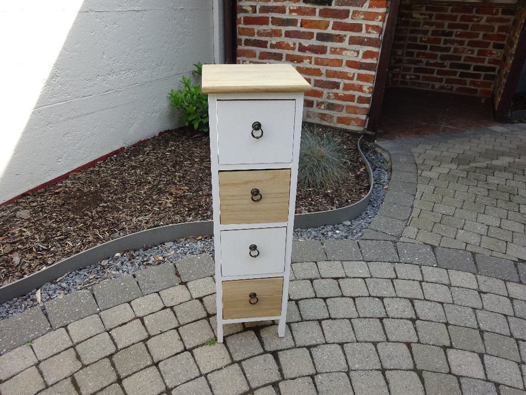 Kastje, Maison & Meubles, Armoires | Commodes, Comme neuf, Moins de 100 cm, Moins de 50 cm, Moins de 25 cm, Autres matériaux, 3 ou 4 tiroirs