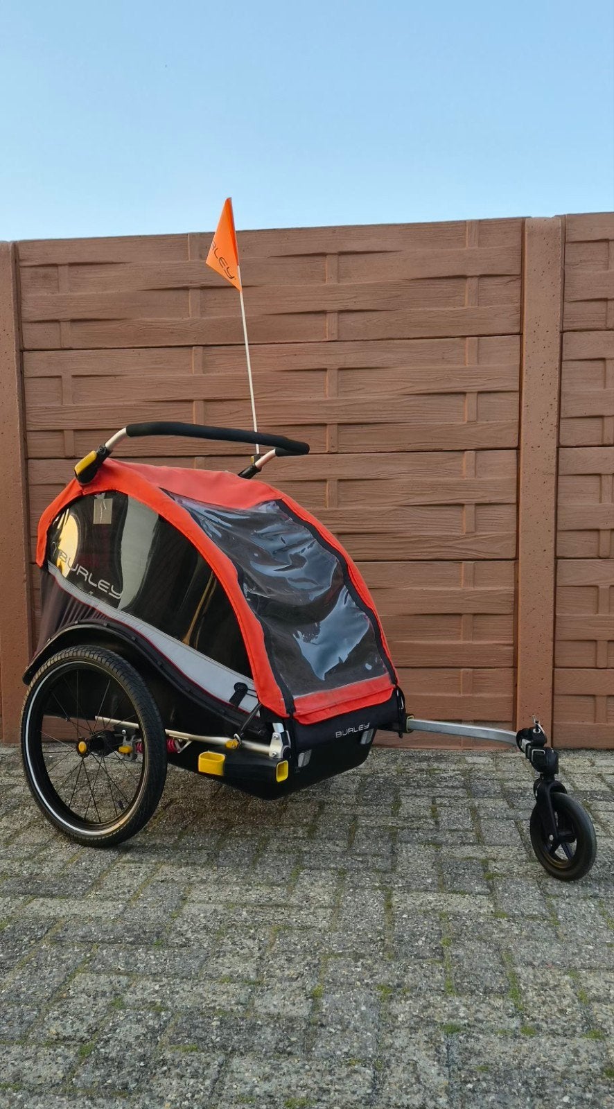 Fietskar Burley voor 2 kinderen  45kg, 40 à 60 kg, Burley, Comme neuf, Enlèvement
