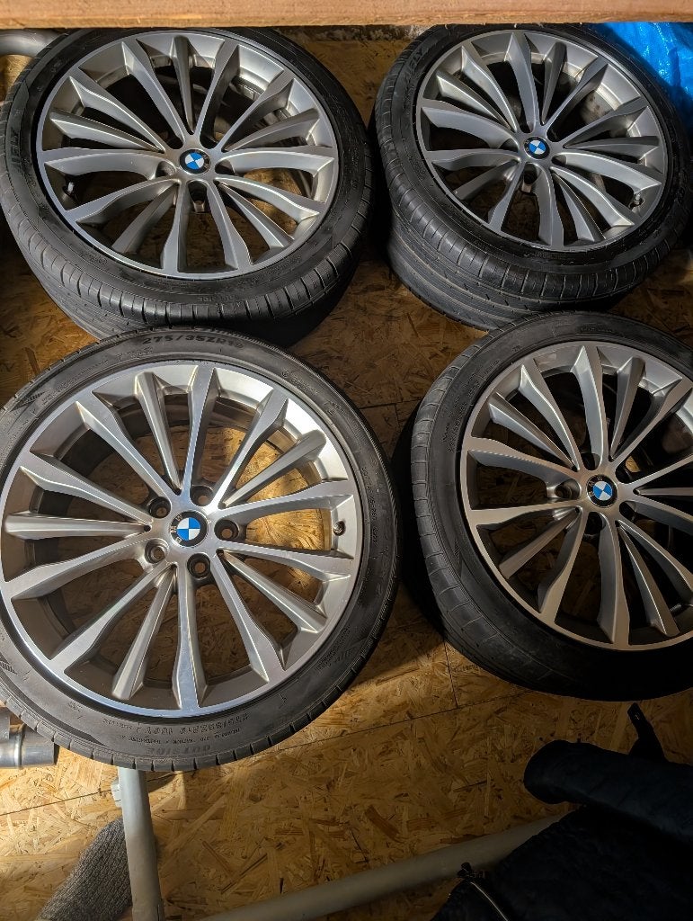 BMW 19 inch velgen 5 Serie G30 G31 Styling 633 Breedset, Auto-onderdelen, Banden en Velgen, Gebruikt, Banden en Velgen, Zomerbanden
