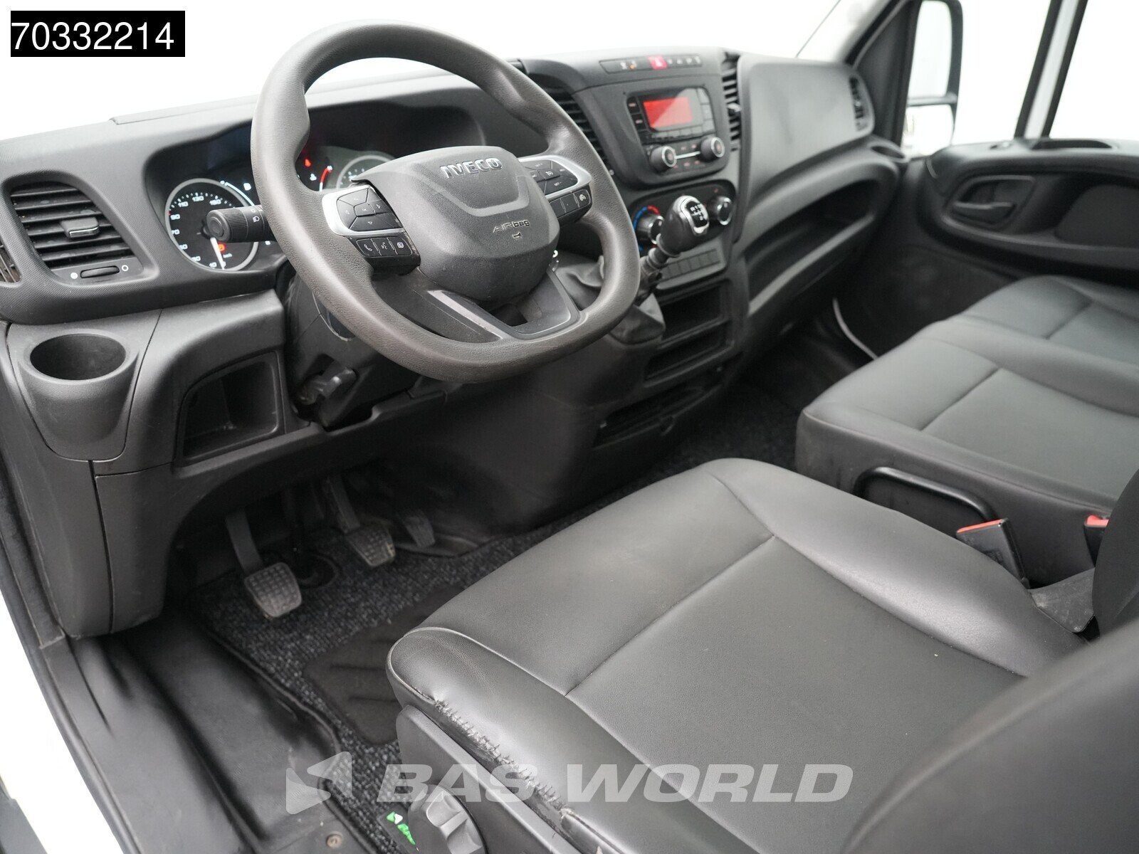 Iveco Daily 35C16 3.0L Kipper met Kist 3500kg trekhaak Airco, Gebruikt, Euro 6, 4 cilinders, Iveco