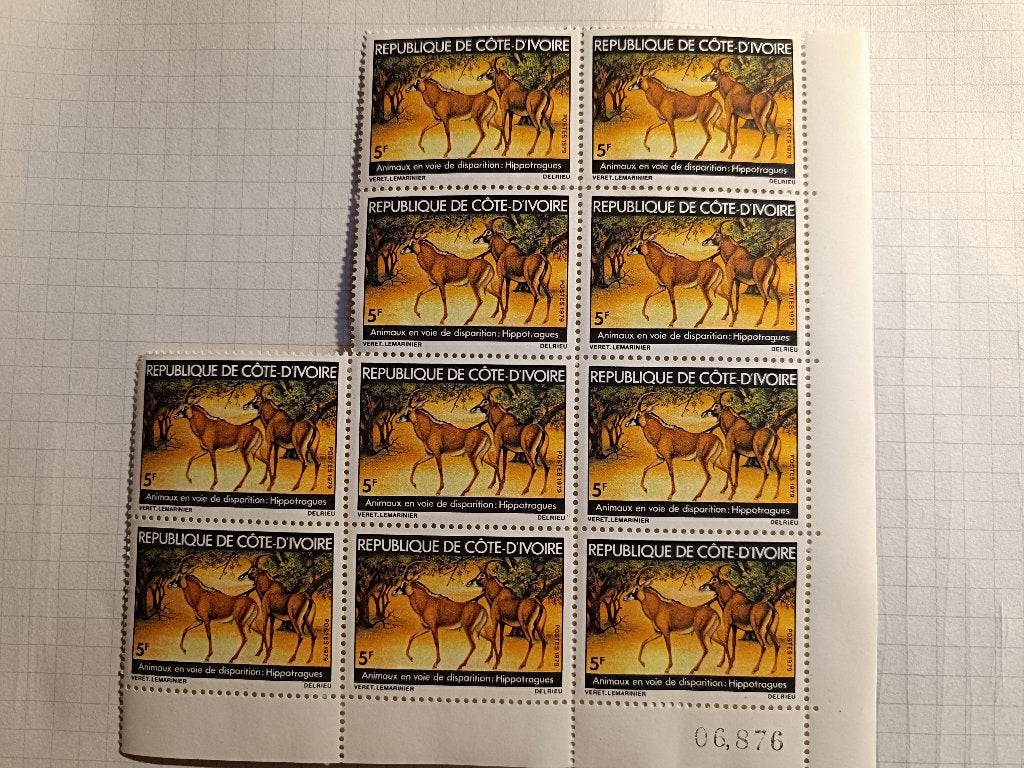 Timbres de Côte d'Ivoire, Timbres & Monnaies, Timbres | Afrique, Enlèvement ou Envoi, Autres pays, Non oblitéré