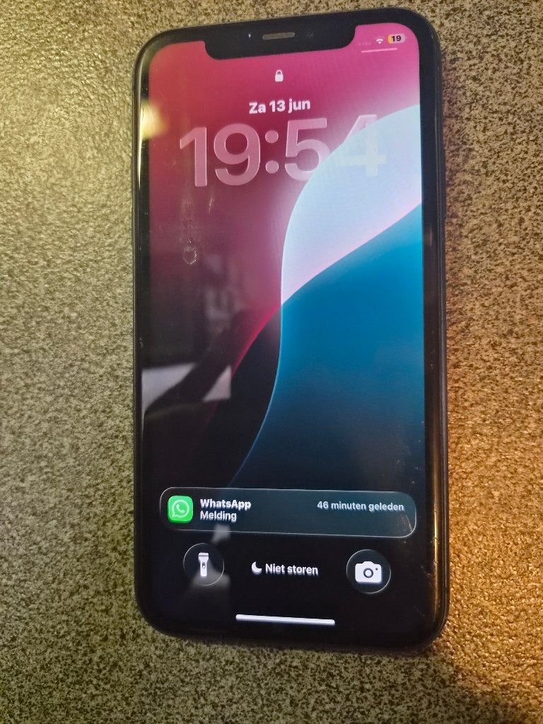 Iphone 11, Telecommunicatie, Mobiele telefoons | Apple iPhone, 80 %, Zwart, Refurbished, 64 GB