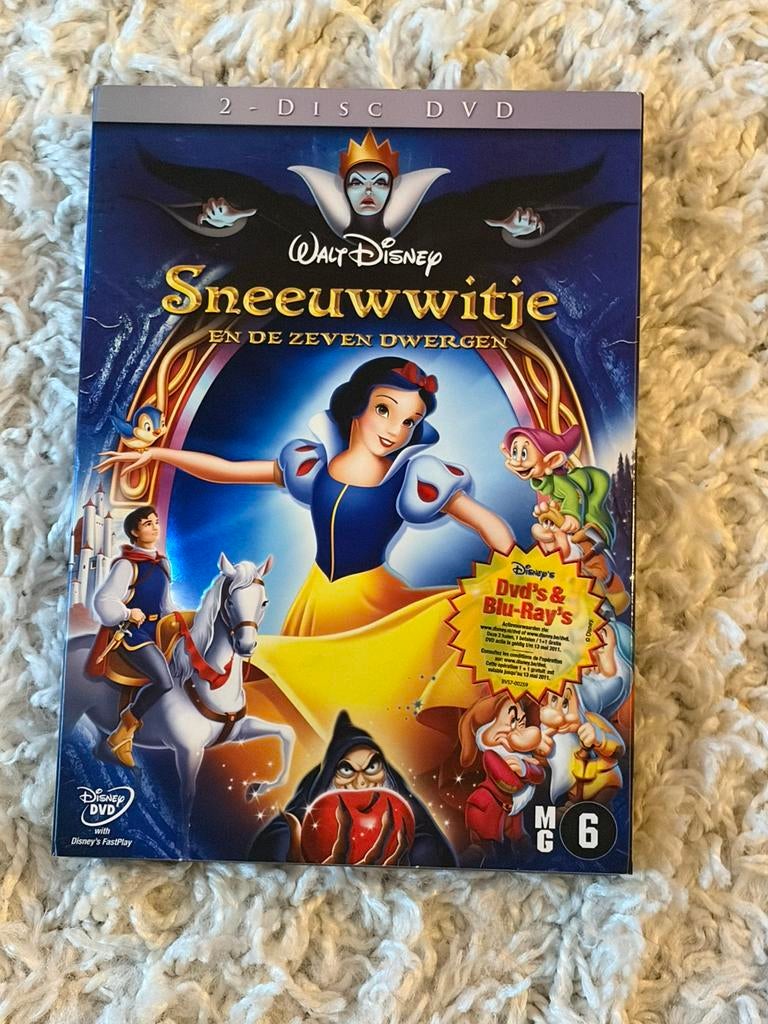 DVD - Sneeuwwitje en de zeven dwergen, Cd's en Dvd's, Ophalen of Verzenden, Gebruikt