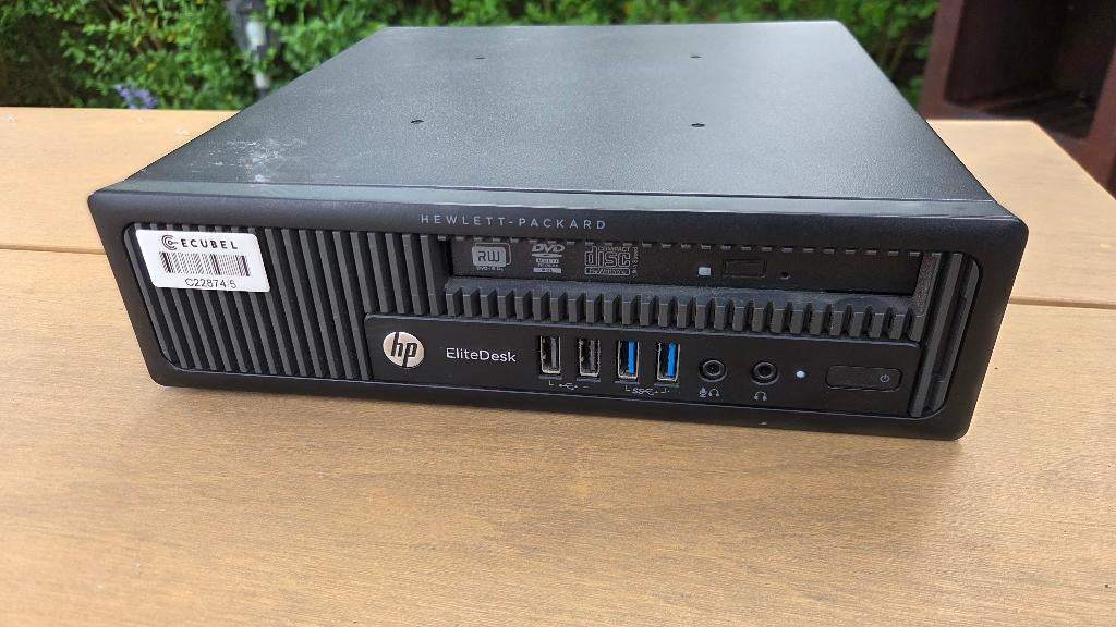 HP EliteDesk, Informatique & Logiciels, 256 GB, Enlèvement ou Envoi, Comme neuf, HP
